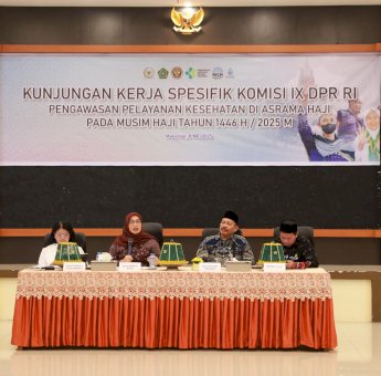 Aliyah dan Ketua PPIH Komitmen Dorong Layanan Kesehatan Jemaah Haji di Makassar