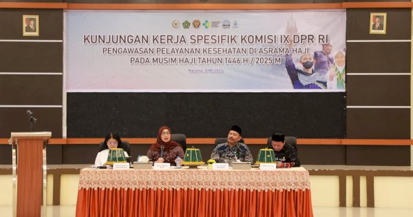 Aliyah dan Ketua PPIH Komitmen Dorong Layanan Kesehatan Jemaah Haji di Makassar