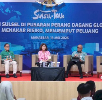 BI Sulsel Gelar Sulsel Talk: Perang Dagang Global 2.0 Bakal Guncang Ekonomi Dunia