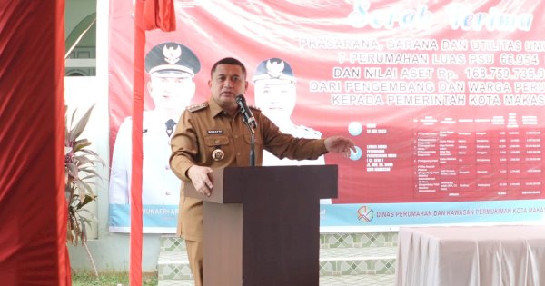 Terima PSU Senilai Rp168,7 Miliar, Munafri Dorong RTH dan Taman Anak di Kawasan Hunian