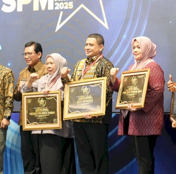 Makassar Raih SPM Awards 2025, Munafri: Ini Bukti Kerja Nyata