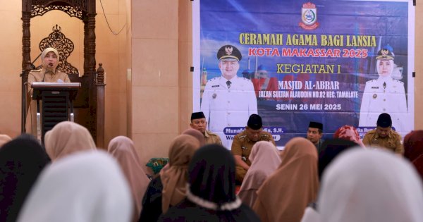 Aliyah Mustika Sebut Asupan Spiritual Penting Untuk Lansia Kota Makassar