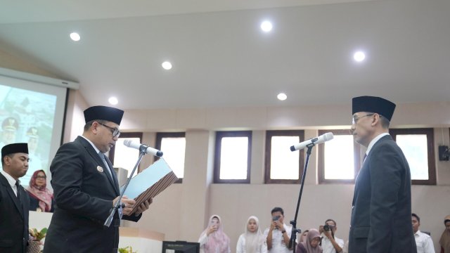 Zulkifli Nanda Resmi Jabat Sekda Makassar