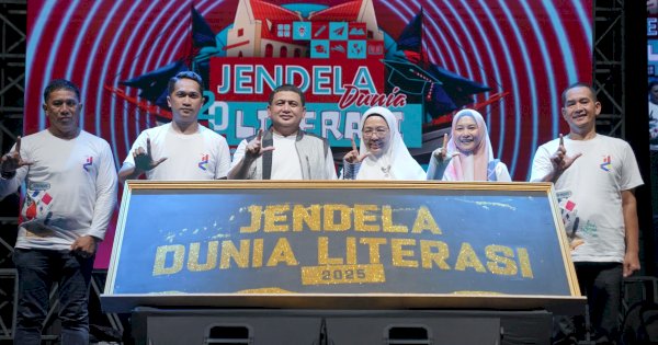 Munafri Ajak Generasi Muda Tingkatkan Minat Baca Lewat Literasi
