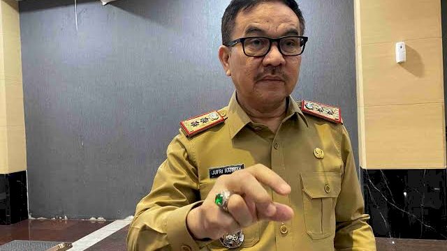 Sekretaris Daerah Provinsi Sulsel, Jufri Rahman.