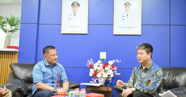 Hamzah Ahmad Terima Konsuler Jepang, Bahas Pengembangan Sistem Air Bersih