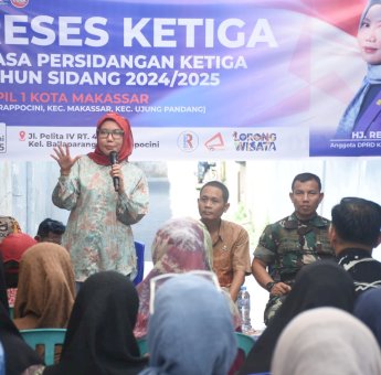 Hj Rezki Gelar Reses Masa Persidangan Ketiga, Dominan Warga Keluhkan Soal PKH