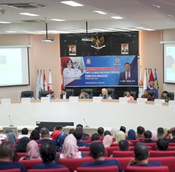 Munafri-Aliyah Hadiri Musyawarah I KORMI Makassar, Dukung Penguatan Olahraga Rekreasi