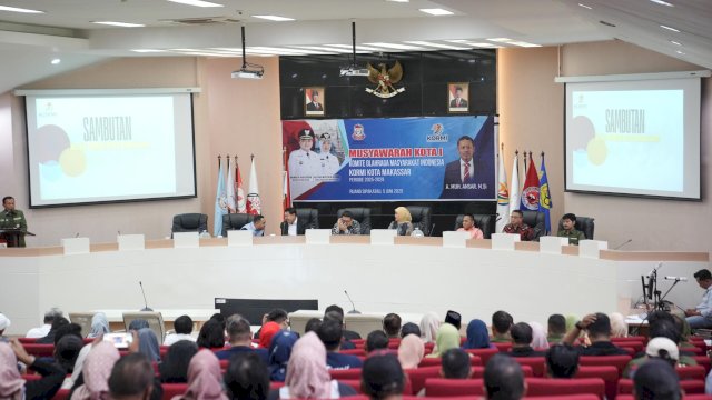 Munafri-Aliyah Hadiri Musyawarah I KORMI Makassar, Dukung Penguatan Olahraga Rekreasi