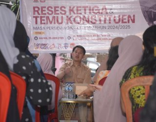 Reses Perdana: Eric Horas Terima Keluhan Banjir, Lurah Lajangiru Absen