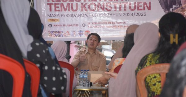 Reses Perdana: Eric Horas Terima Keluhan Banjir, Lurah Lajangiru Absen