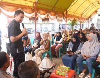 Reses Ketiga, Odhika Cakra Dengar Curhat Warga Soal Infrastruktur di Biringkanaya