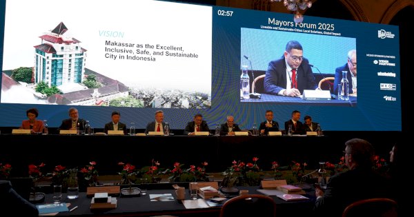 Wali Kota Munafri Arifuddin Perkenalkan Dua Program Unggulan  Pemkot Makassar di Forum Internasional WCSMF 2025