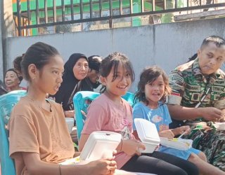 TNI Menyapa Rakyat, Jumat Berkah Kodam XIV Hasanuddin Hadirkan Hangatnya Kepedulian