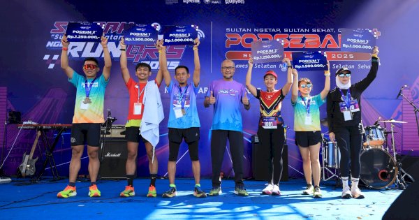 BMPD–BI dan Pemkot Makassar Tanam 1.000 Pohon Lewat QRIS Tap Run and Porsebank+