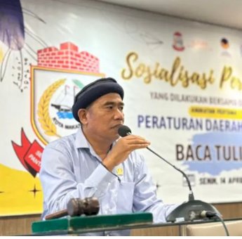 Pengingat Bagi Generasi Penerus, Ruslan Lallo Sosialisasi Perda Baca Tulis Quran