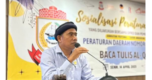 Pengingat Bagi Generasi Penerus, Ruslan Lallo Sosialisasi Perda Baca Tulis Quran