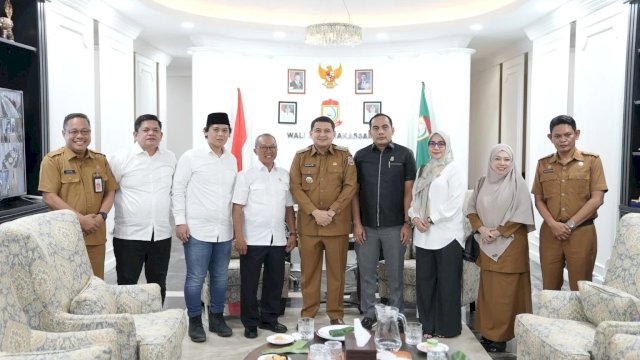 Fraksi PPP DPRD Makassar Temui Wali Kota, Bahas Soal Air Bersih Hingga Reklamasi Lae-Lae
