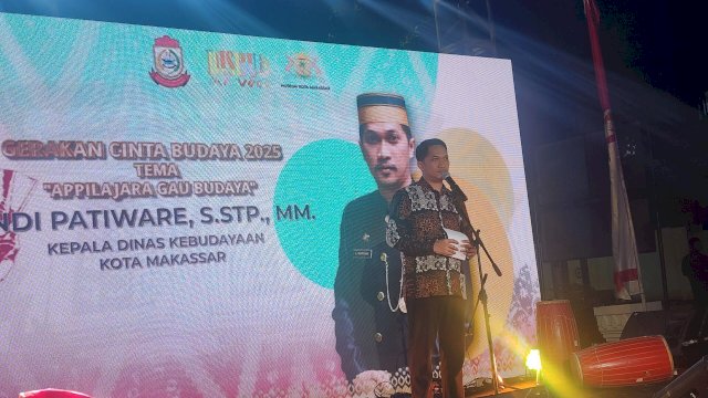 Kepala Dinas Kebudayaan Kota Makassar Andi Patiware 