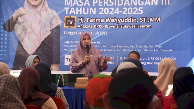 Fatma Wahyudin Terima Keluhan Bantuan PKH Salah Sasaran di Kecamatan Rappocini
