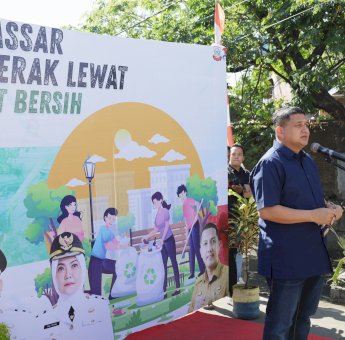 Jelang 17 Agustus, Wali Kota Makassar Ajak Warga Merdeka dari Sampah