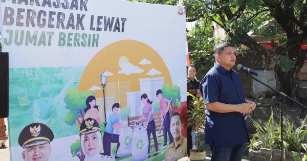 Jelang 17 Agustus, Wali Kota Makassar Ajak Warga Merdeka dari Sampah