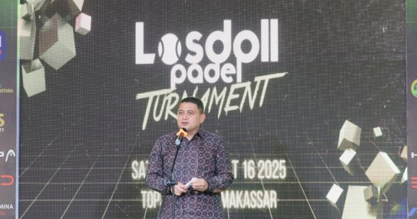 Wali Kota Munafri Dorong Gaya Hidup Sehat Lewat Olahraga Padel