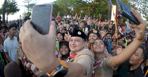 Wali Kota Munafri Ajak Pramuka Jadi Pelopor Anti-Bullying di Sekolah