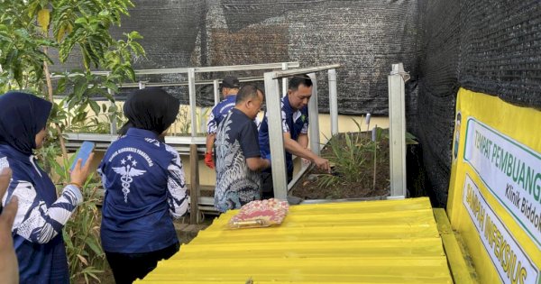 Klinik Biddokes Panaikang Polda Sulsel Hadirkan Inovasi Tanaman Obat Keluarga