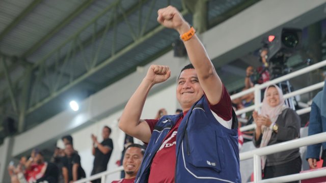Munafri Arifuddin Hadir di Stadion dan Saksikan PSM Menang di Laga Home Pertama