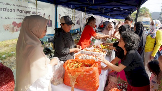DKP Makassar Kembali Gelar GPM, Upaya Jaga Stabilisasi Harga Pangan
