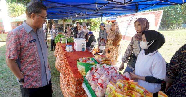 Hadiri Pasar Tani, Kepala DKP Makassar: Biar Produk Pertanian Lebih Dekat ke Masyarakat