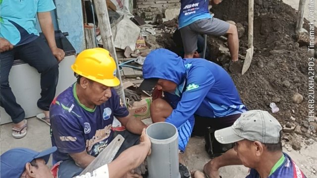 Maksimalkan Suplai Air ke Kawasan GMTD, PDAM Makassar Pasang Gate Valve 6