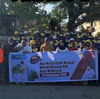 WCUD 2025, Kadis PU Makassar Boyong Anggotanya Bersihkan Area TPA