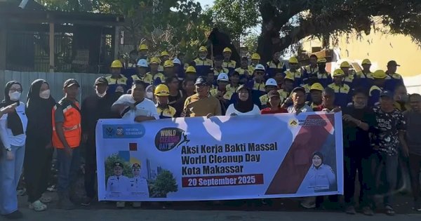 WCUD 2025, Kadis PU Makassar Boyong Anggotanya Bersihkan Area TPA