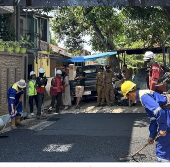 Perbaikan Kualitas Infrastruktur, Dinas PU Lakukan Pengaspalan di Batua
