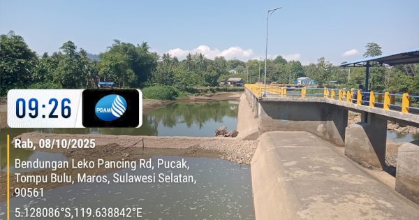 Debit Air Baku Bendungan Leko Paccing Menurun, PDAM Makassar Lakukan Langkah Antisipatif untuk Optimalkan Pelayanan