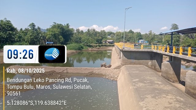 Debit Air Baku Bendungan Leko Paccing Menurun, PDAM Makassar Lakukan Langkah Antisipatif untuk Optimalkan Pelayanan