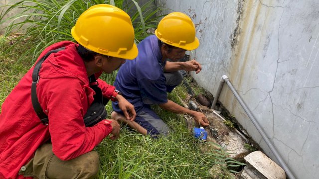 PDAM Makassar Gerak Cepat Pulihkan Kualitas Air, Flushing Dilakukan Hingga ke Rumah Pelanggan