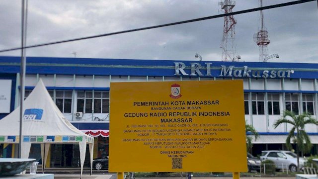 Disbud Makassar Pasang Papan Bicara Pada Cagar Budaya
