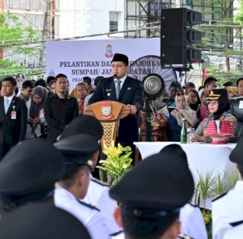 Perkuat Visi Nawacita MULIA, Wali Kota Makassar Lantik 136 Lurah