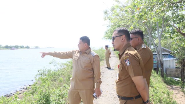 Munafri Tinjau Lokasi Barombong, Siapkan Solusi Pembebasan Lahan Jembatan Baru