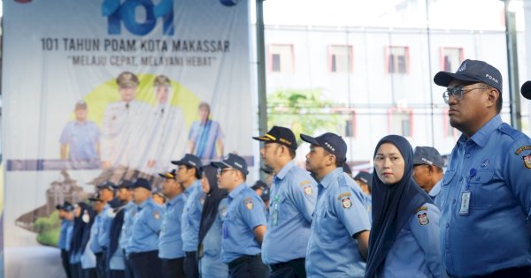 PDAM Makassar Rayakan HUT ke-101, DPRD Dorong Peningkatan Layanan Air Bersih