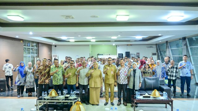 Wawali dan Sekda Makassar Hadiri Rakor PDAM, Fokus pada Pembenahan Kinerja dan Layanan Air Bersih