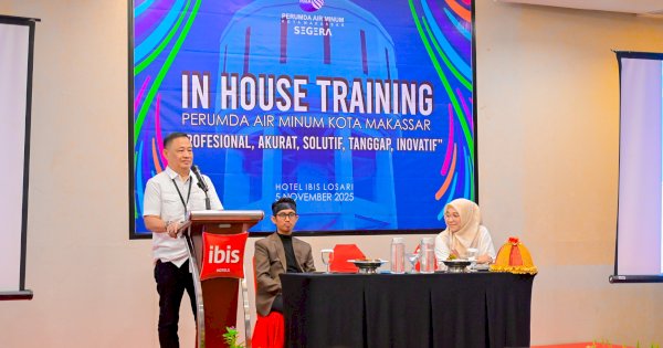 Tingkatkan Kualitas Layanan, PDAM Makassar Gelar Pelatihan Service Excellence & Great Personality