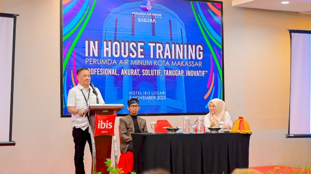 Tingkatkan Kualitas Layanan, PDAM Makassar Gelar Pelatihan Service Excellence & Great Personality