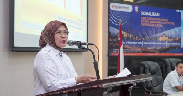 Wakil Wali Kota Makassar Ingatkan ASN Waspada Aktivitas Keuangan Ilegal
