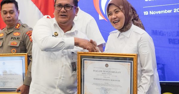 Pemkot Makassar Raih Penghargaan dari Kemenkumham, Tegaskan Komitmen Pembinaan Warga Binaan