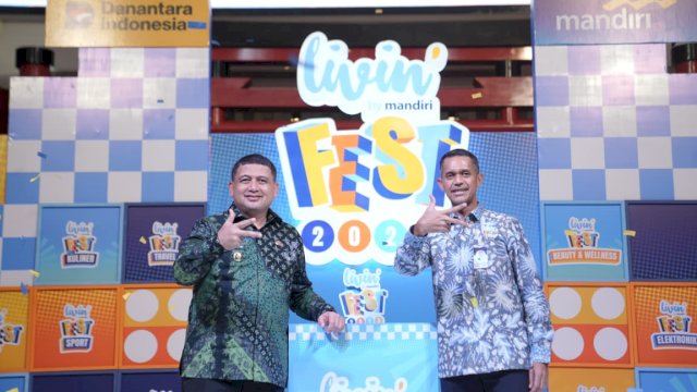 Livin&rsquo; Fest 2025 Resmi Dibuka, Wali Kota Makassar Dorong Sinergi Ekonomi dan Edukasi Keuangan