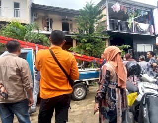 Kebakaran di Baji Rupa Hanguskan Satu Rumah, BPBD Makassar Lakukan Assesment